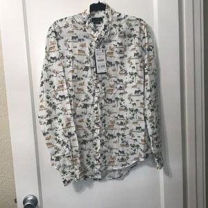 Zara man dress shirt new with tags